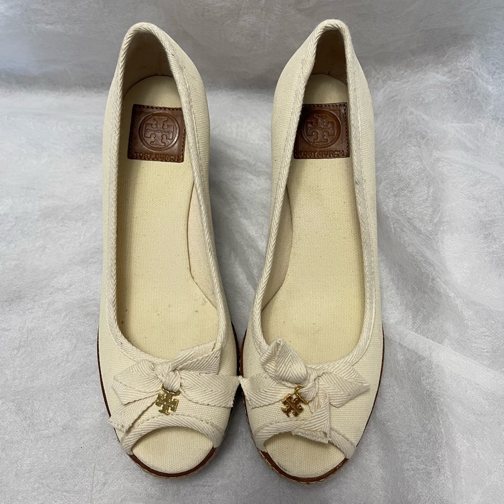 Tori Burch wedge shoes